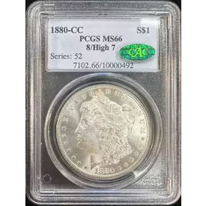 1880-CC $1 8/High 7
