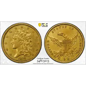 Half Eagles---Classic Head, 1834-1838 -Gold- 5 Dollar (2)