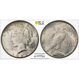 Peace Silver Dollar (2)
