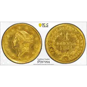 1851-D G$1