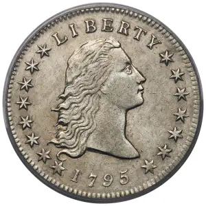 1795 $1 Flowing Hair, 2 Leaves (4)