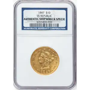 Eagles---Liberty Head 1838-1907 -Gold- 10 Dollar