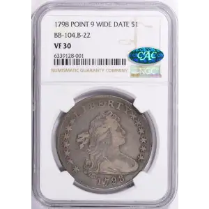 Dollars---Draped Bust 1795-1804 -Silver- 1 Dollar