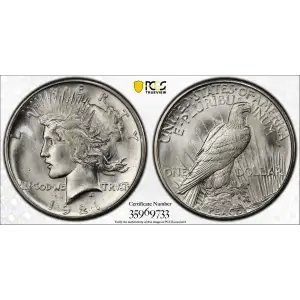 Peace Silver Dollar