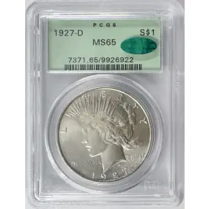 Peace Silver Dollar