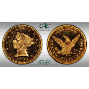 Quarter Eagles---Liberty Head 1840-1907 -Gold- 2.5 Dollar (3)