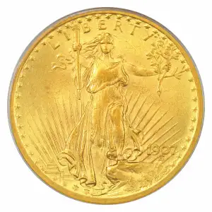 1907 $20 Saint-Gaudens