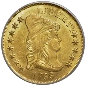 1799 $10 Small Stars Obverse (3)