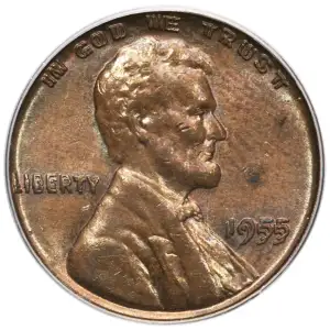 1955 1C Doubled Die Obverse, BN (2)