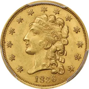 1836 $2.50 Block 8