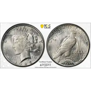 Peace Silver Dollar (2)