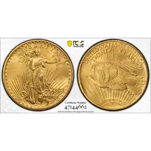 Double Eagles---Saint Gaudens 1907-1933 -Gold- 20 Dollar