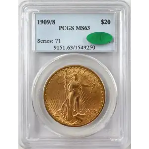 1909/8 $20