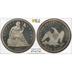 Dollars---Liberty Seated 1840-1873 -Silver- 1 Dollar