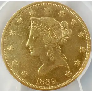 1839/8 $10 Type of 1838 (3)