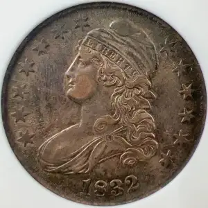 Half Dollars---Capped Bust, Lettered Edge 1807-1836 -Silver- 0.5 Dollar (4)